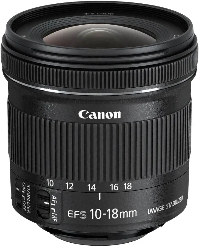Objektív Canon EF-S 10-18mm f / 4.5 - 5.6 IS STM