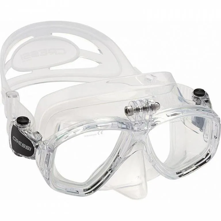 Potápačské okuliare Cressi ACTION pre GoPro, transparent