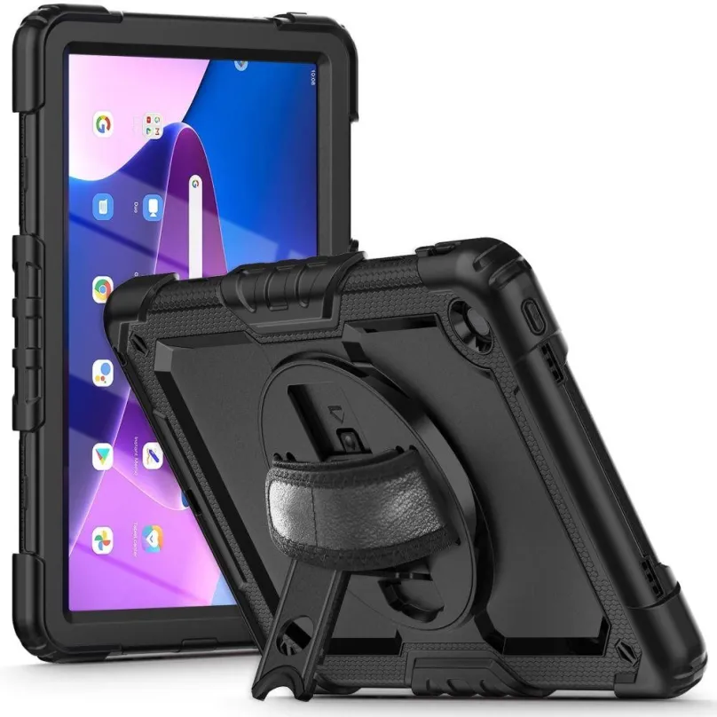 Puzdro na tablet Tech-Protect Solid 360 kryt na Lenovo Tab M10 Plus 10.6'' 3rd Gen, čierny
