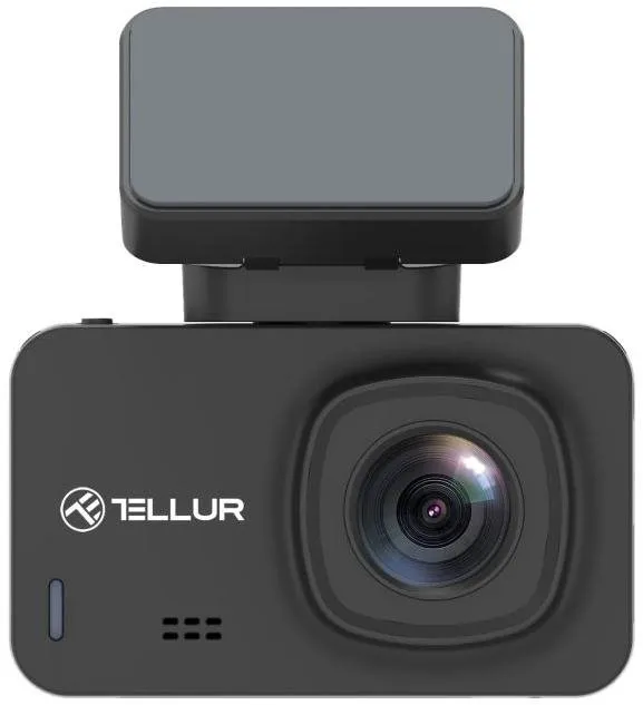 Kamera do auta Tellur autokamera DC3 4K GPS WiFi (1080P) čierna