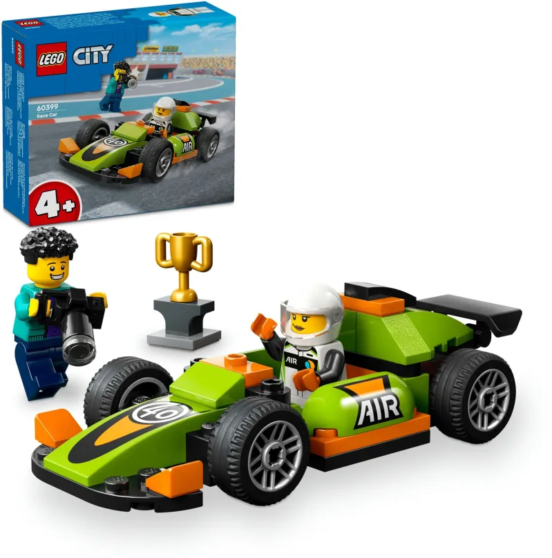 LEGO stavebnica LEGO® City 60399 Zelené závodné auto