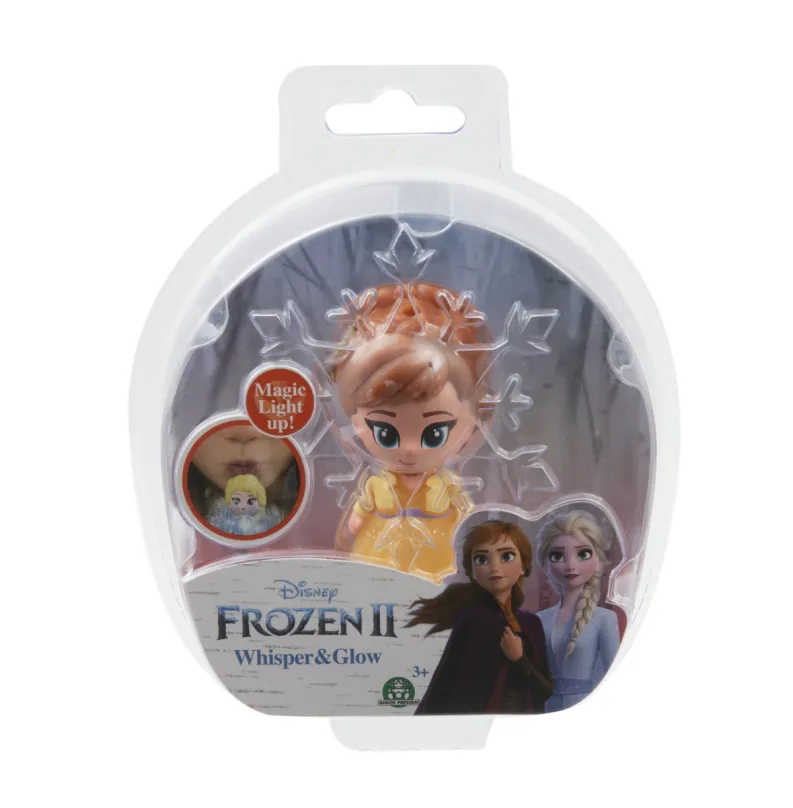Frozen 2: 1-pack svietiaca mini bábika - Anna Opening