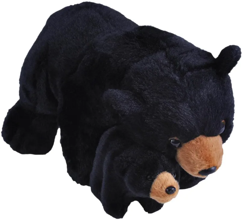 Plyšák WILD REPUBLIC Medveď čierny s mláďaťom 38 cm