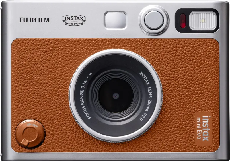 Instantný fotoaparát Fujifilm Instax Mini EVO Brown
