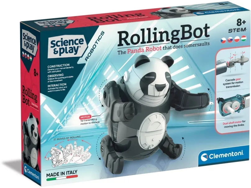 Robot Vedecká sada Pandabot