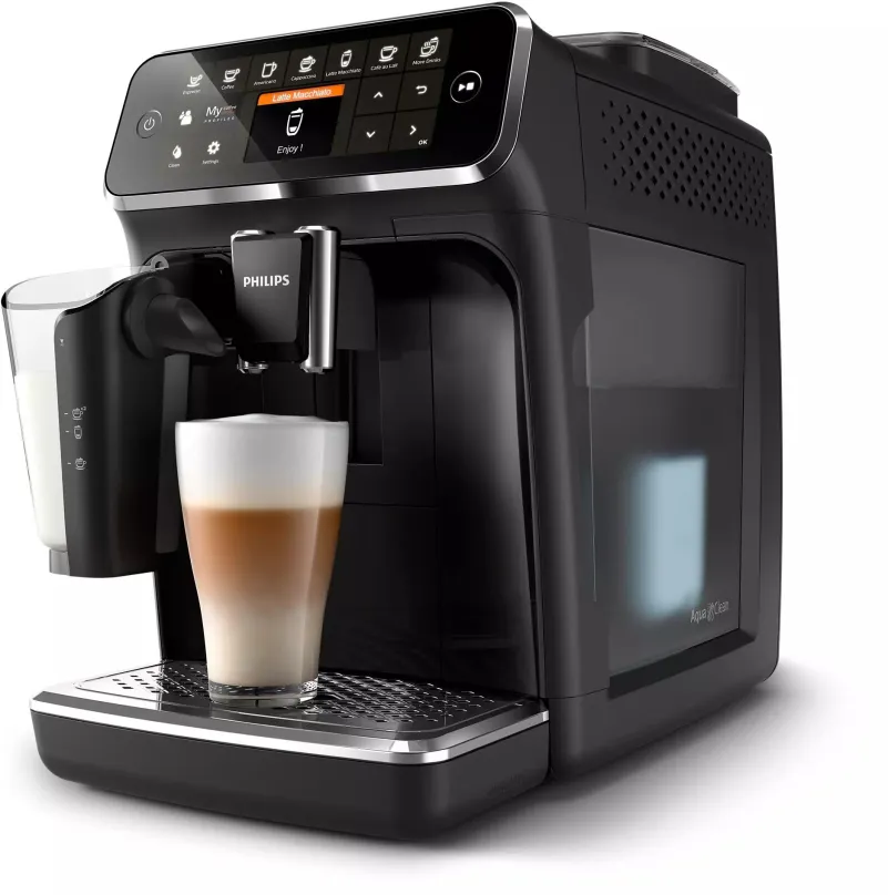Automatický kávovar Philips Series 4300 LatteGo EP4341/51, s mlynčekom s kapacitou 275 g,