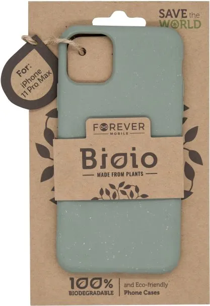 Kryt na mobil Forever Bioio pre iPhone 11 Pro Max zelený