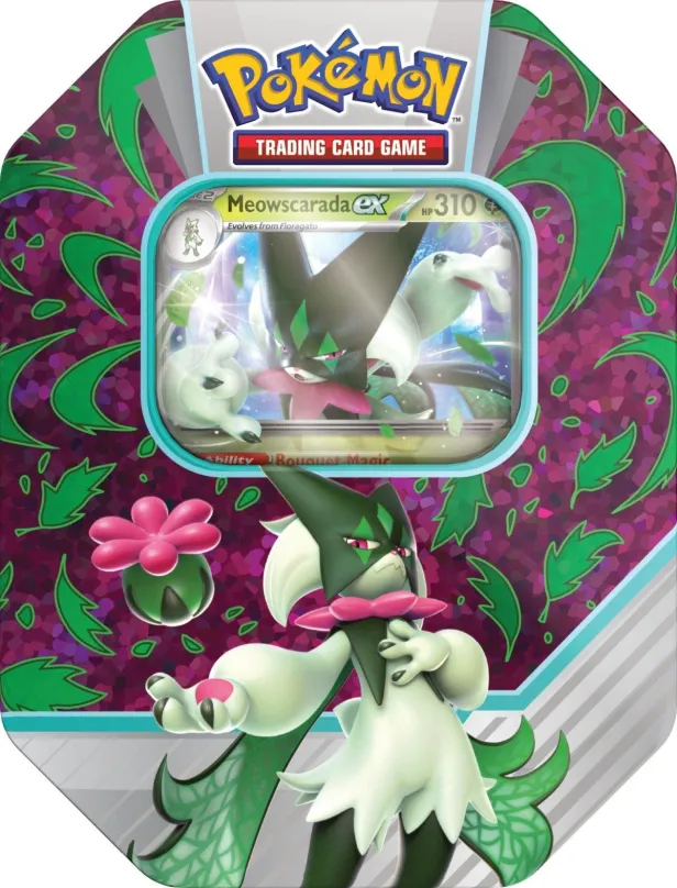 Pokémon karty Pokémon TCG: Paldea Partner Tin - Meowscarada ex