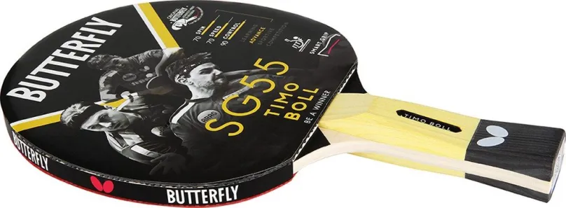 Raketa na stolný tenis Butterfly Timo Boll SG55, Anatomické (AN)
