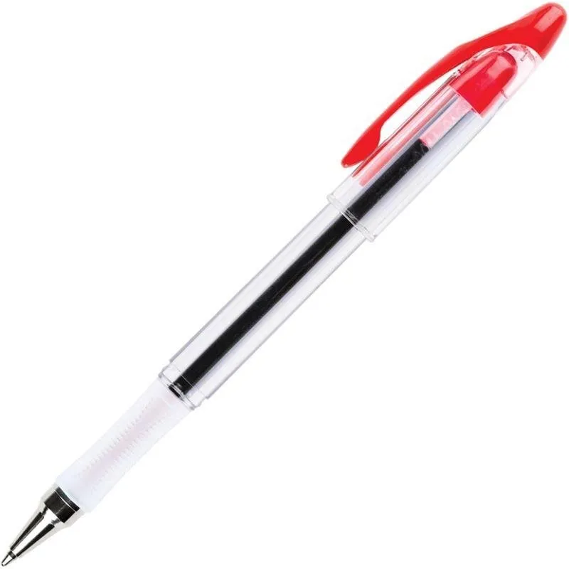 Guľôčkové pero Q-CONNECT Delta 0.4 mm, červené