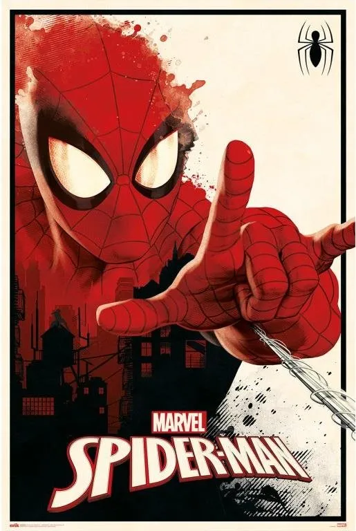 Plagát Marvel - Spiderman - Action - plagát