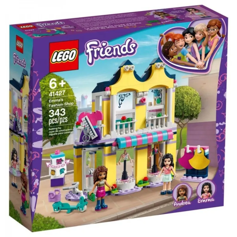 LEGO stavebnice LEGO Friends 41427 Emma a jej obchod s oblečením