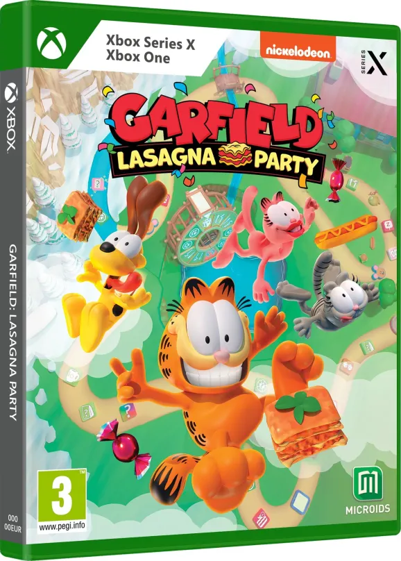 Hra na konzole Garfield Lasagna Party - Xbox