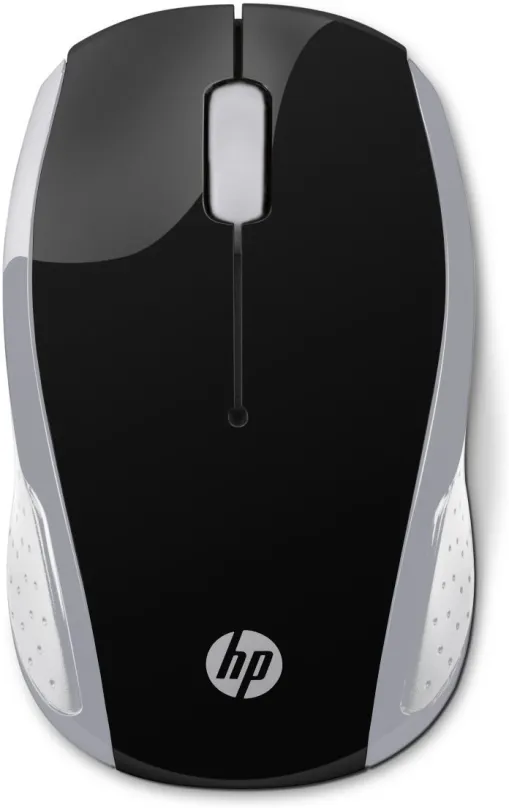 Myš HP Wireless Mouse 200 Pike Silver, bezdrôtová, optická, symetrická, pripojenie cez US