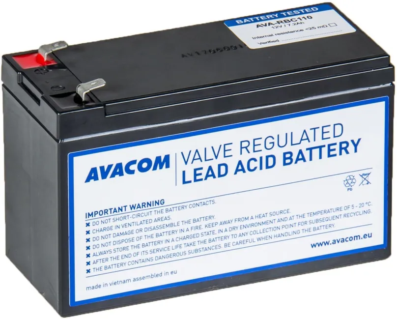 Batéria pre záložné zdroje Avacom náhrada za RBC110 - batéria pre UPS