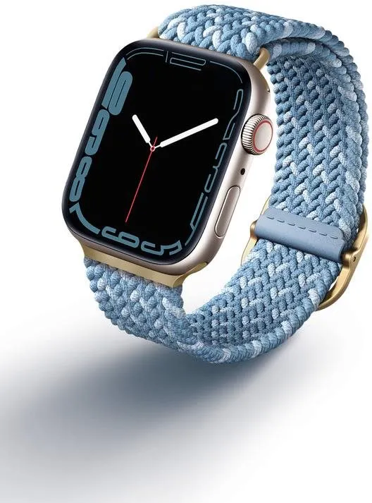 Remienok Uniq Aspen Designer Edition remienok pre Apple Watch 38/40/41mm modrý