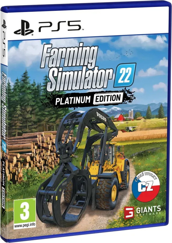 Hra na konzole Farming Simulator 22: Platinum Edition - PS5