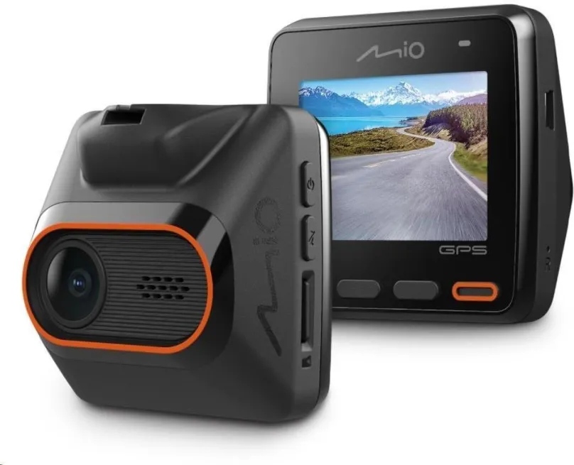 Kamera do auta MIO MiVue C430 GPS, rozlíšenie snímača 2 Mpx, uhol záberu 135 °, 2" di