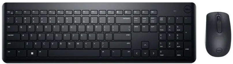 Set klávesnice a myši Dell KM3322W čierna - CZ/SK