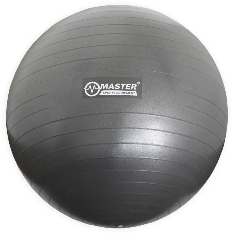 Gymnastická lopta MASTER Super Ball priemer 65 cm, sivá
