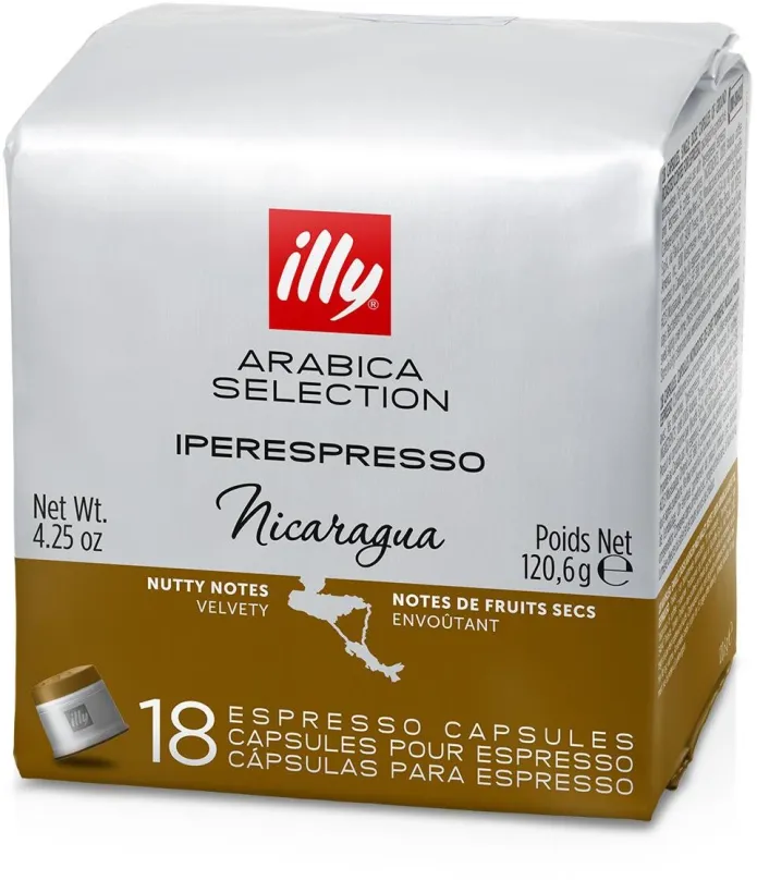 Kávové kapsule Illy HES NICARAGUA Home 18 ks