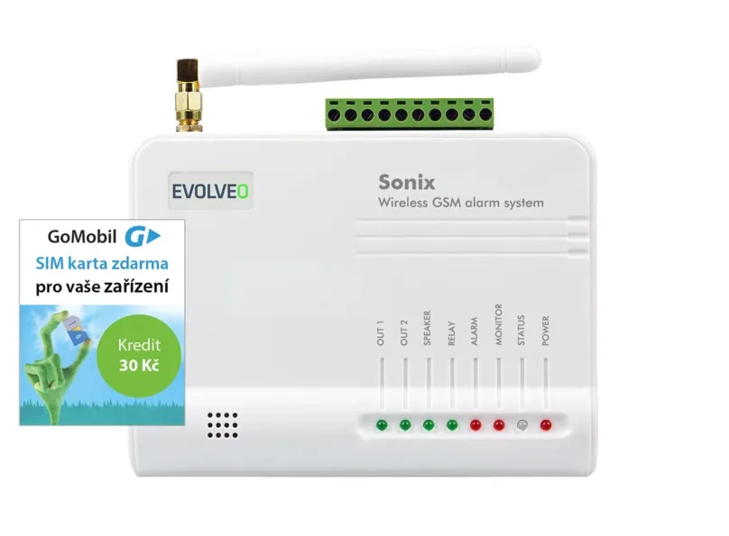 Alarm EVOLVEO Sonix - Bezdrôtové zabezpečenie majetku