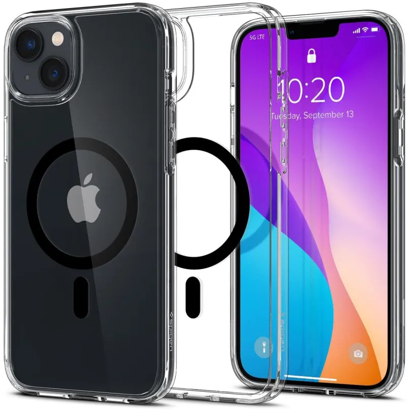 Kryt na mobil Spigen Ultra Hybrid MagSafe Black iPhone 14 Plus, pre Apple iPhone 14 Plus,