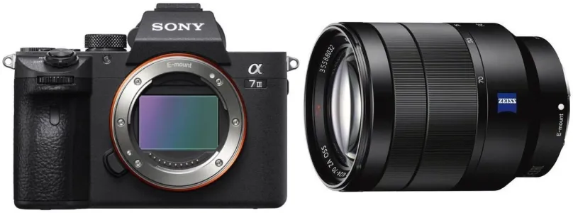 Digitálny fotoaparát Sony Alpha A7 III + FE 24 – 70 mm f/4.0 ZA OSS Vario-Tessar