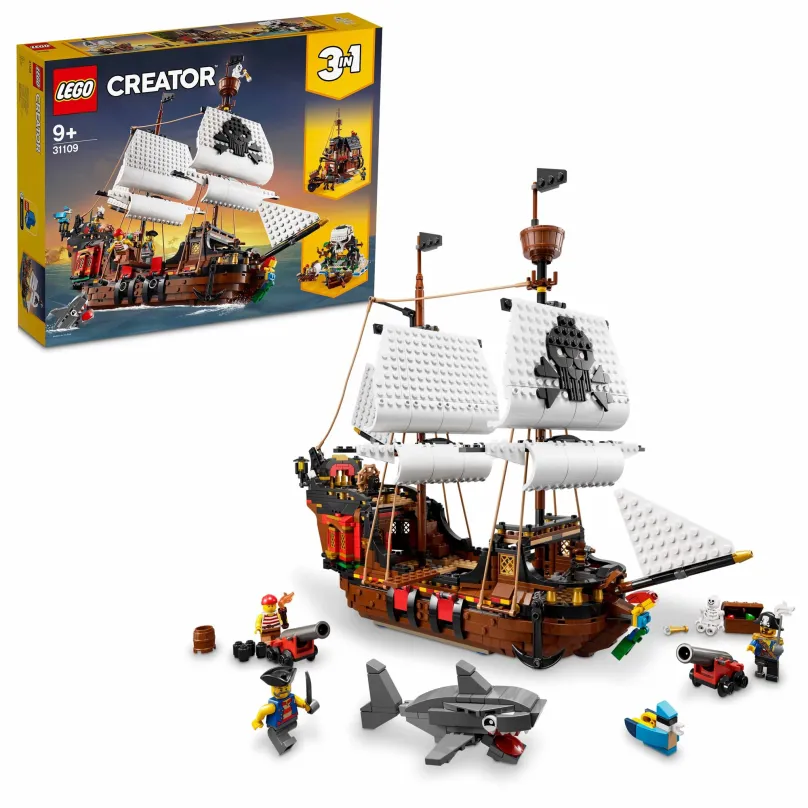 LEGO stavebnica LEGO® Creator 31109 Pirátska loď