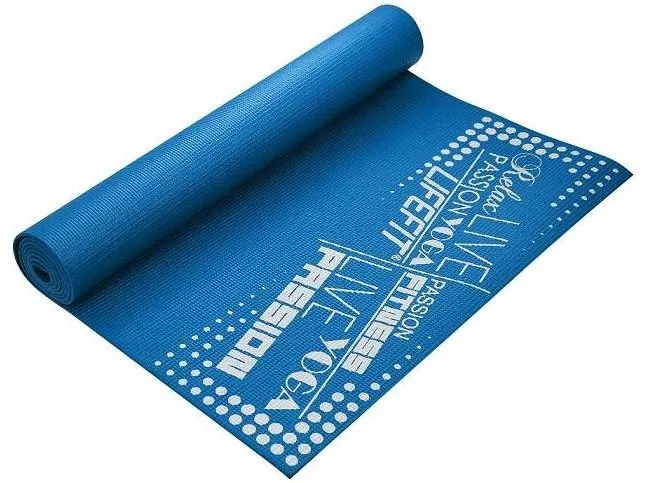 Podložka na cvičenie Lifefit Slimfit gymnastická modrá