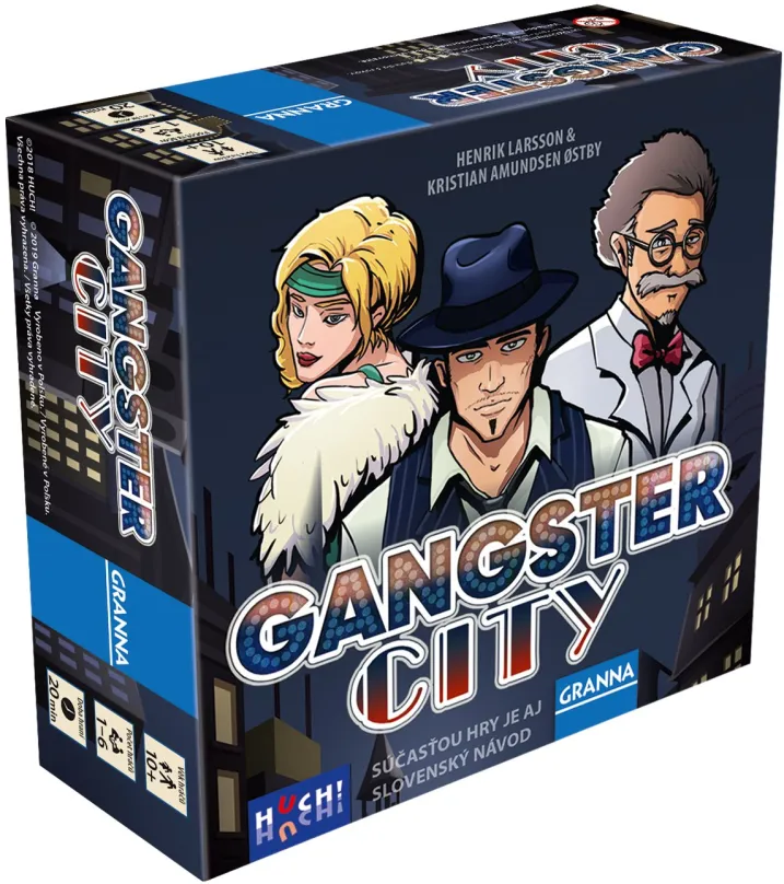Spoločenská hra Granna Gangster City
