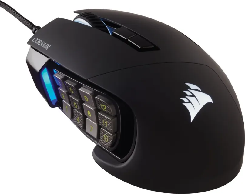 Herná myš Corsair Scimitar Elite RGB, Black