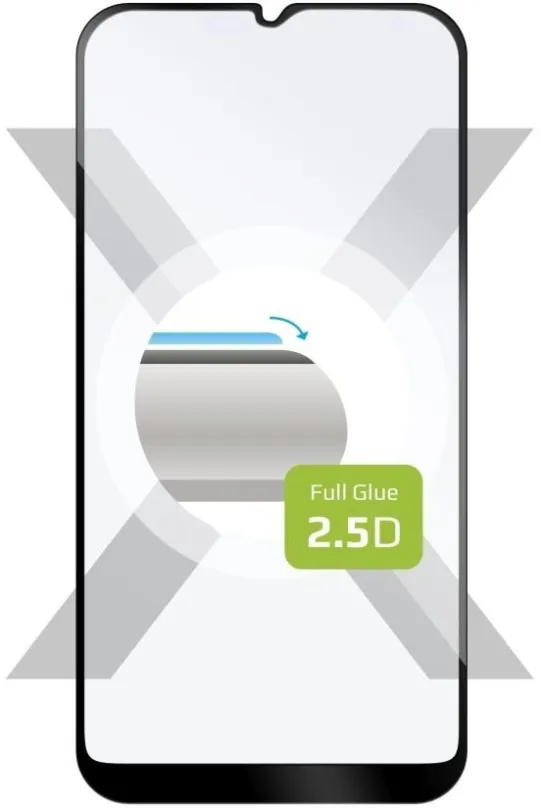 Ochranné sklo FIXED FullGlue-Cover pre Nokia G42 čierne