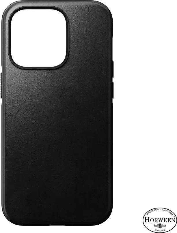 Kryt na mobilný telefón Nomad Modern Leather MagSafe Case Black iPhone 14 Pro, pre Apple i