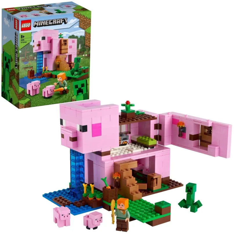 LEGO stavebnica LEGO® Minecraft® 21170 Prasačí dom