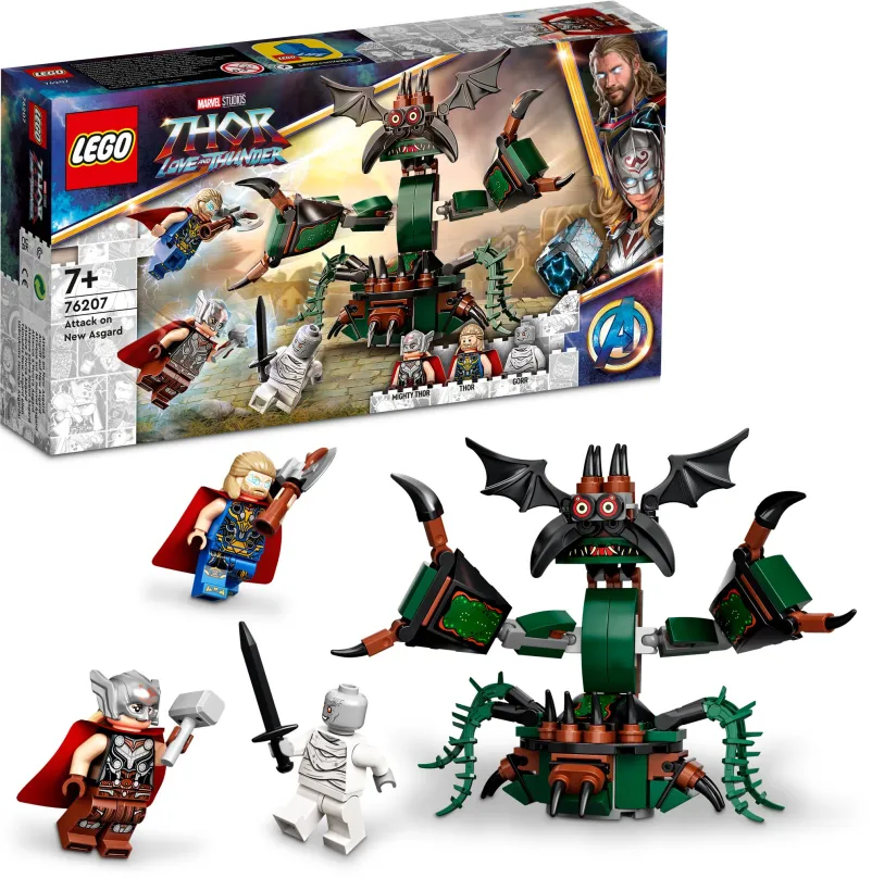 LEGO stavebnica LEGO® Marvel 76207 Útok na Nový Asgard