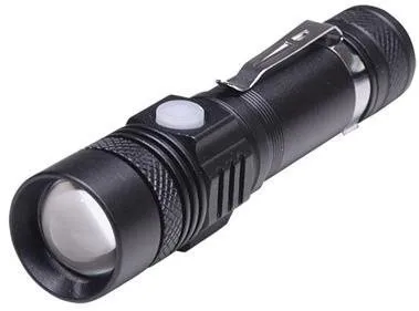 Baterka Solight nabíjacie LED svietidlo s cyklo držiakom 400lm fokus Li-Ion USB