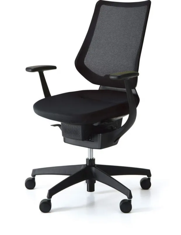 Kancelárska stolička 3DE ING Glider 360 ° čierna