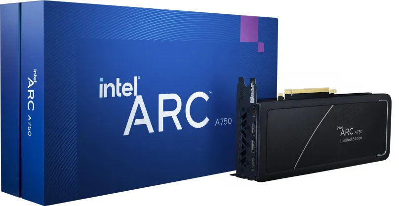 Grafická karta Intel Arc A750 8G, 8 GB GDDR6 (16000 MHz), Intel ARC, Alchemist (ACM-G10,