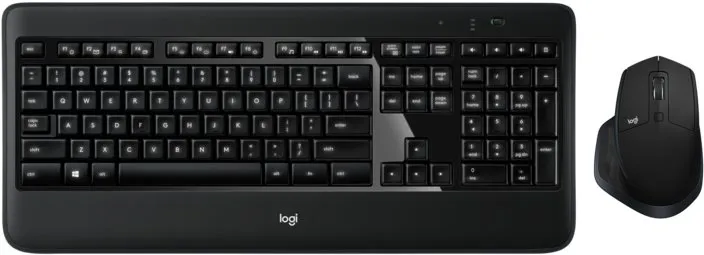 Set klávesnice a myši Logitech MX900 Performance - US, bezdrôtový, americká kancelárska kl