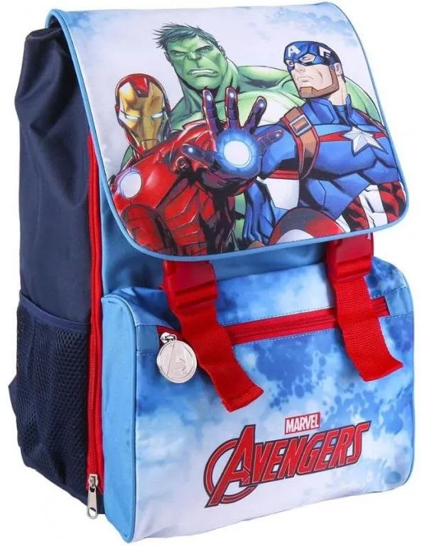 Školský batoh CERDÁ GROUP Marvel Avengers: Heroes s prackami