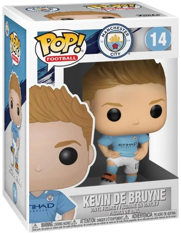 Funko POP futbal: Manchester City- Kevin De Bruyne