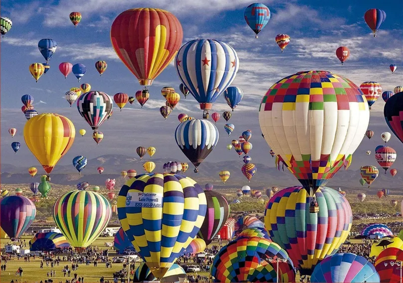 Puzzle Educa Puzzle Teplovzdušné balóny 1500 dielikov