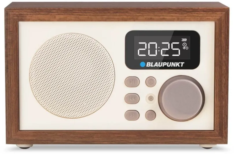 Rádio BLAUPUNKT HR5BR, klasické, prenosné, FM tuner s 50 predvoľbami, podpora MP3, výkon 3