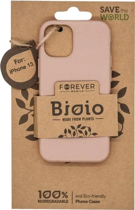 Kryt na mobil Forever Bioio pre Apple iPhone 13 ružový