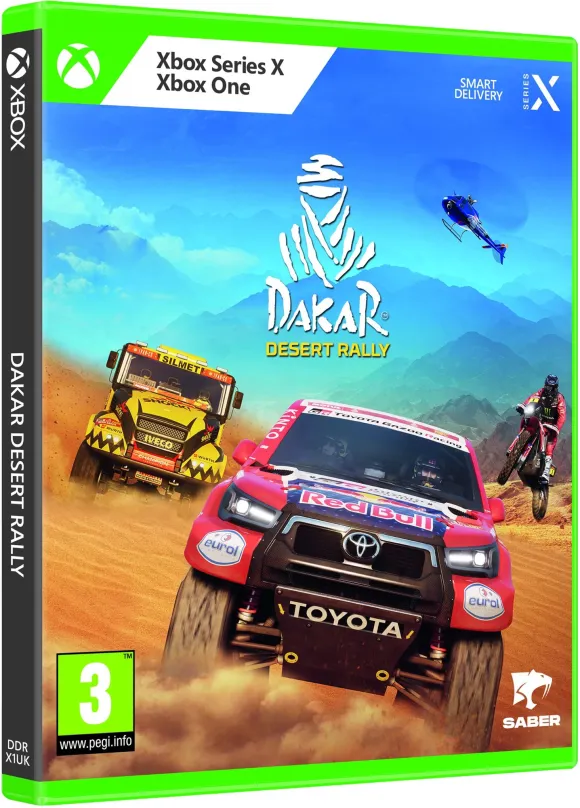 Hra na konzole Dakar Desert Rally - Xbox