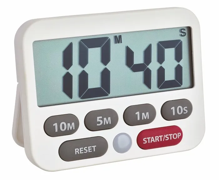 TFA 38.2038.02 - digitálny časovač a stopky - biela