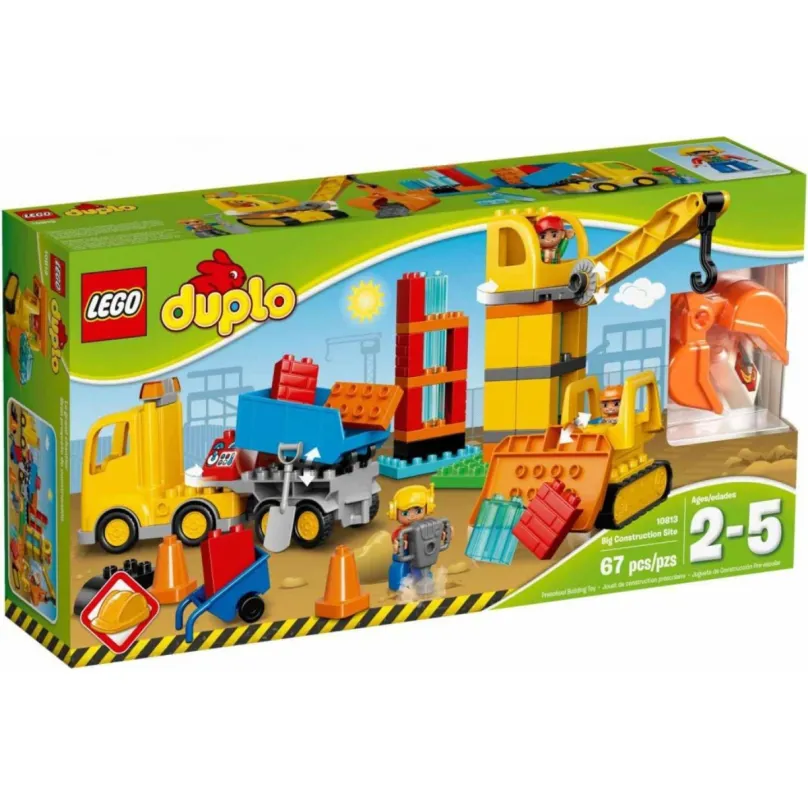 Stavebnica LEGO DUPLO 10813 Veľké stavenisko