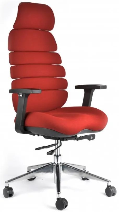 Kancelárska stolička MERCURY STAR Spine s PDH červená