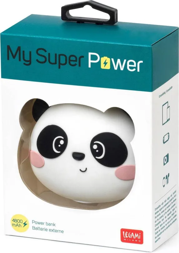 Powerbanka Legami My Super Power 4800 mAh - Power Bank - Panda